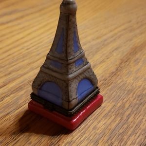 Darling Eiffel Tower Porcelain Jewel Box